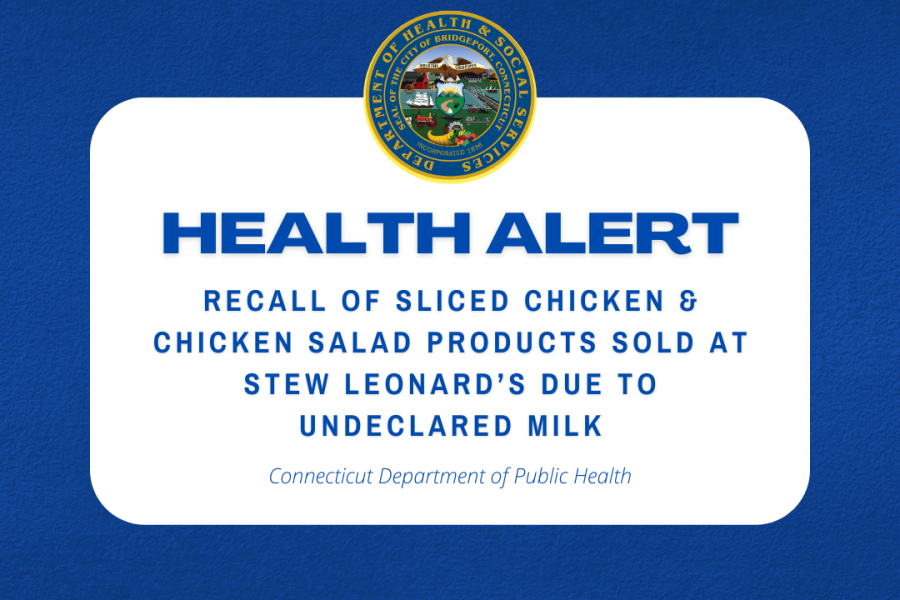 Health Alert: Stew Leonard's Chicken Salad Recall