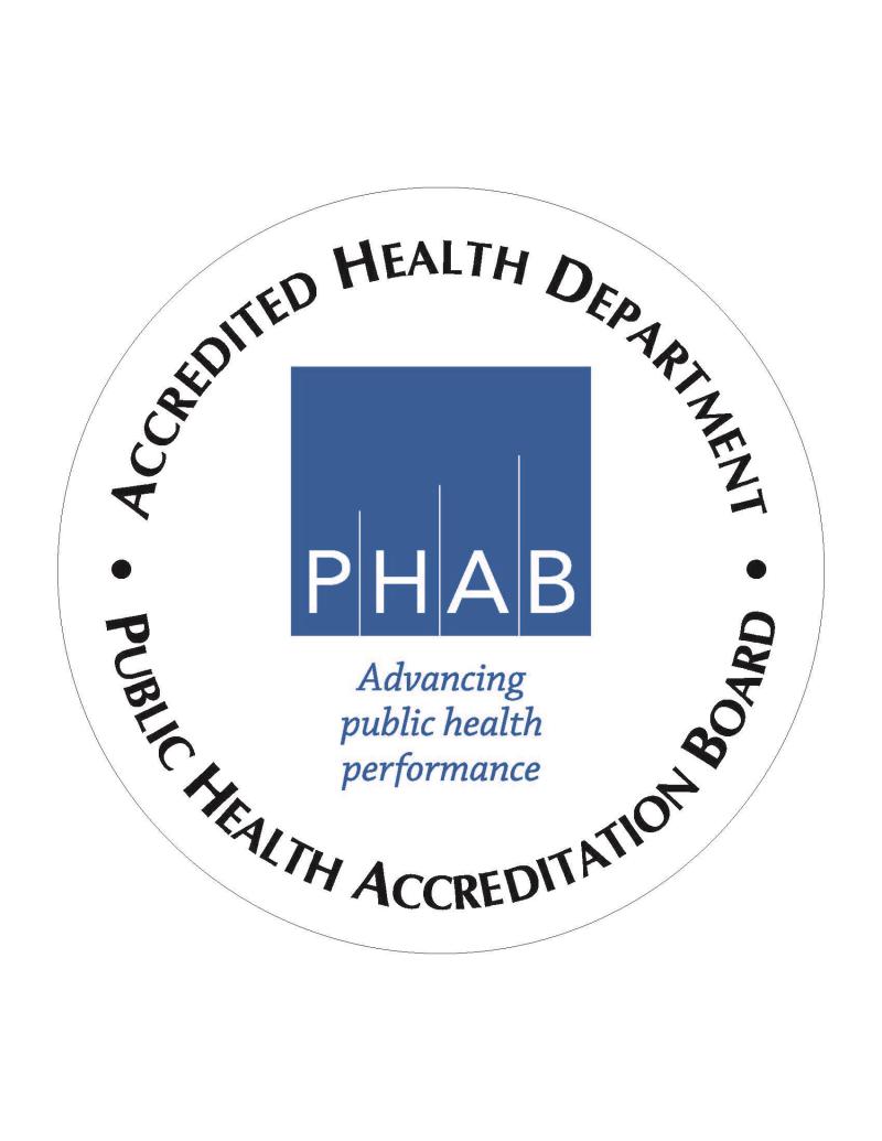 Image of the logo for the Public Health Accreditation Board
