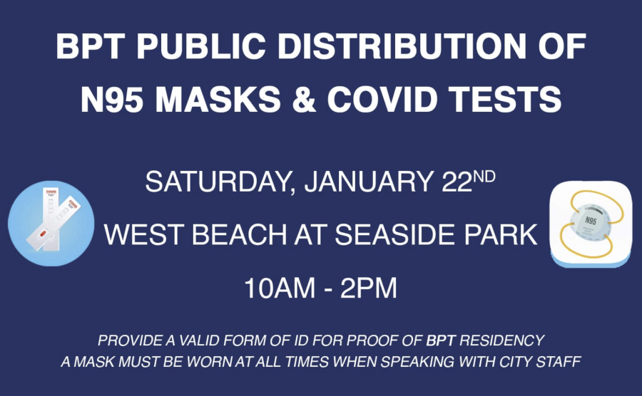 BPT Public Distribution of N95 Masks and Covid Tests
